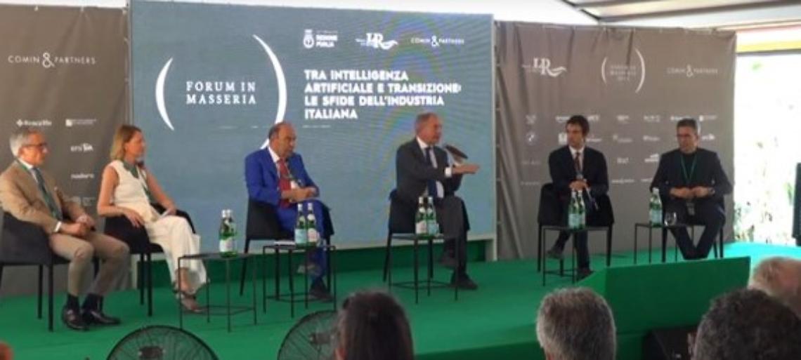 Il ministro Urso al Forum in Masseria 2025 a Manduria