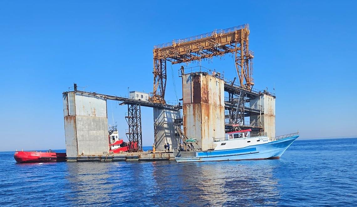 Rischio di collisione nelle acque di Taranto