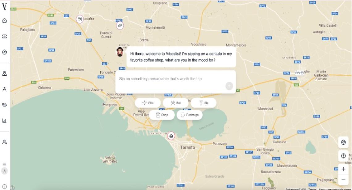 Una mappa interattiva di Taranto