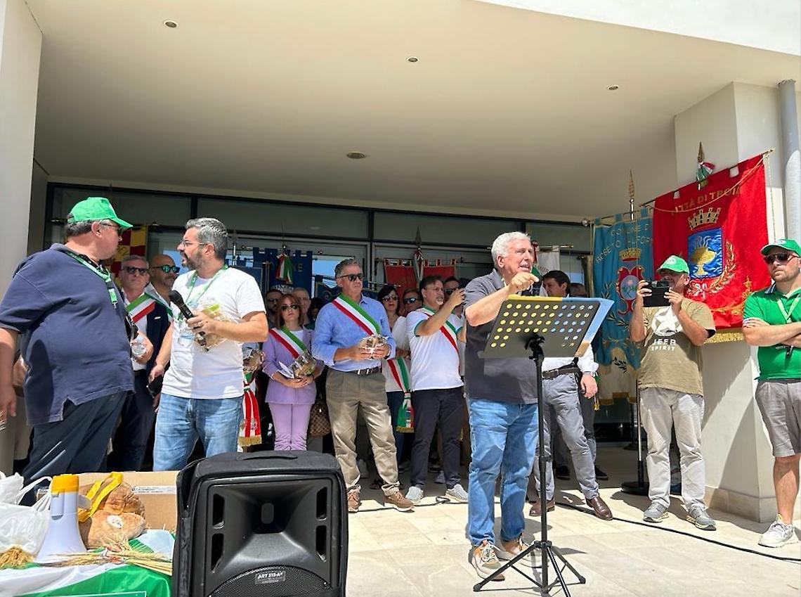 La manifestazione di Cia Agricoltori