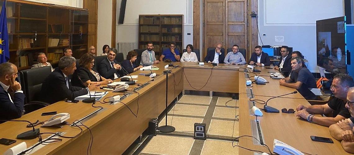 Il vertice sull'emergenza idrica