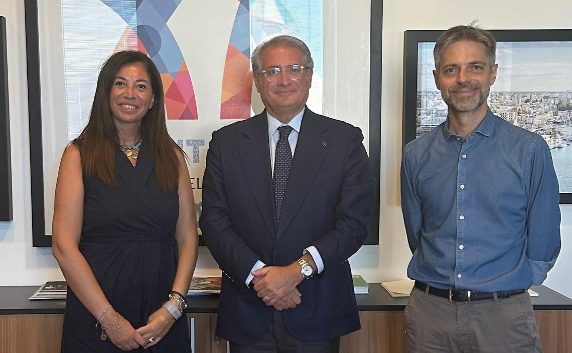 Annalisa Toma, Massimo Ferrarese e Antonello Denuzzo 