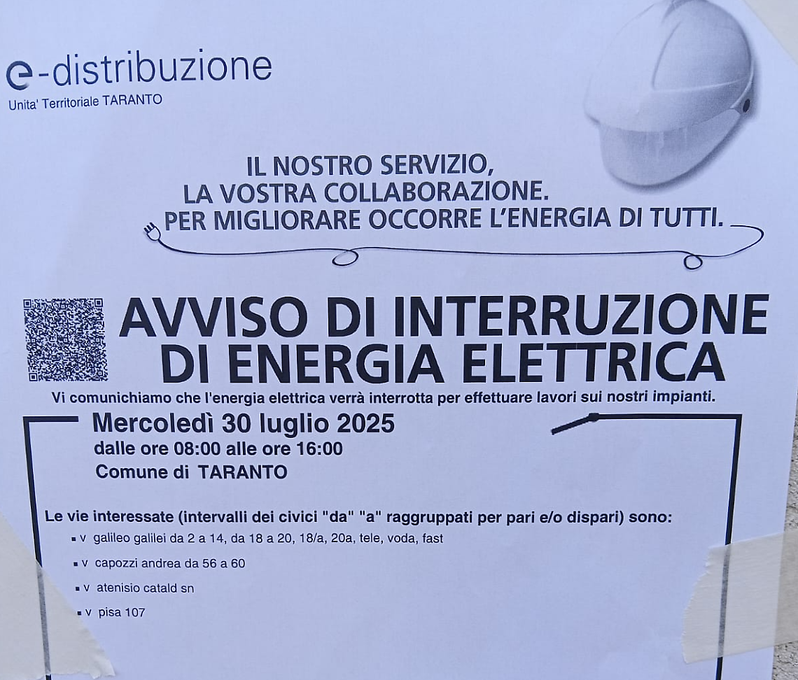 Lavori e disagi