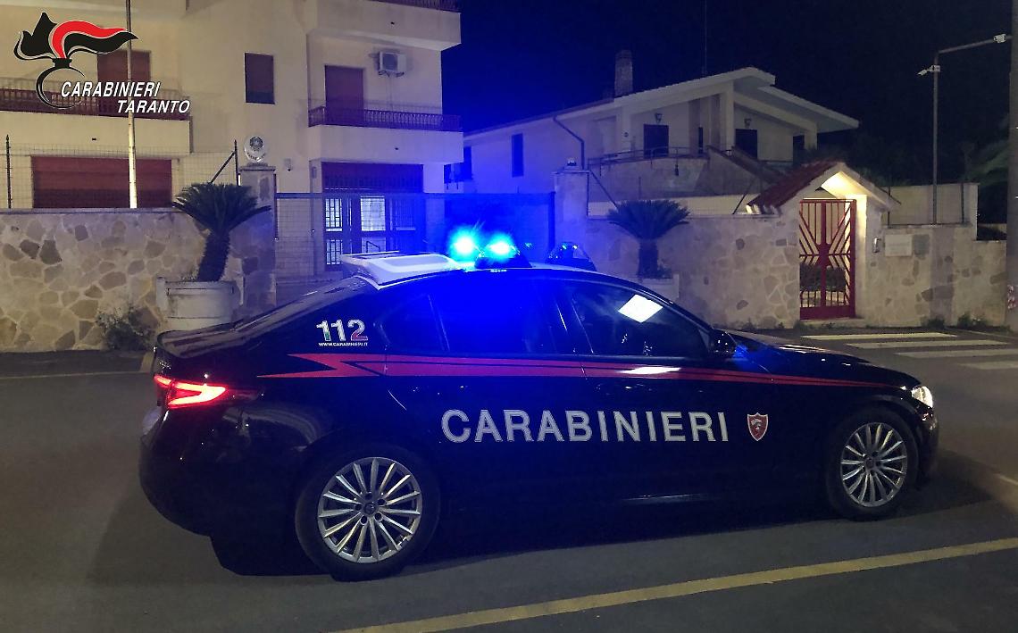 I carabinieri a Pulsano