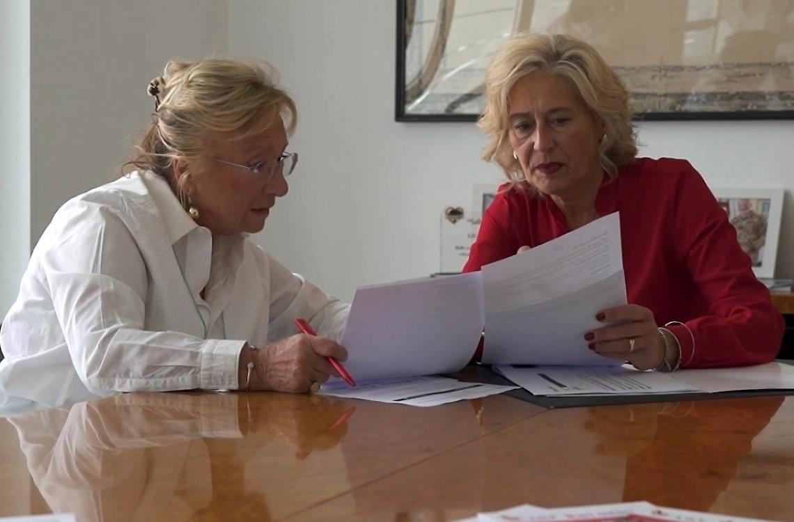 Vita Buongiorno, Presidente e Marisa Cataldo, Dg Lilt Bari