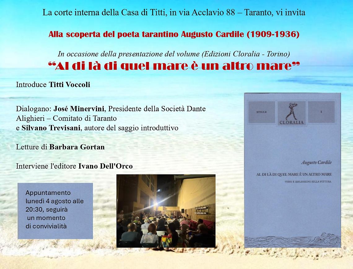 La locandina dell'evento