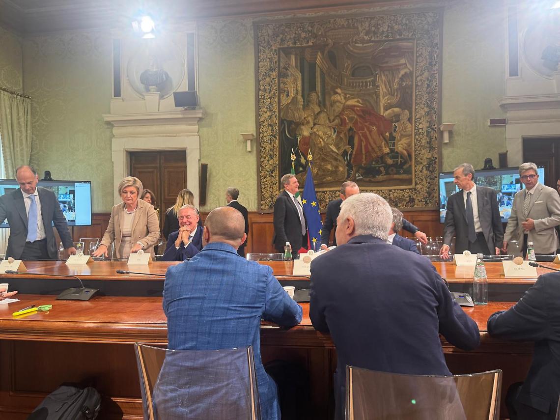 Il vertice sull'ex Ilva a Roma