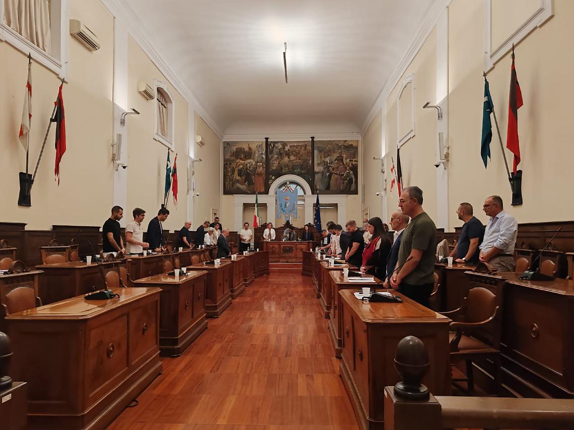 La seduta del Consiglio comunale di Andria