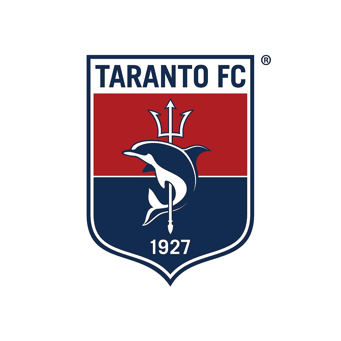 Lo stemma del Taranto fc