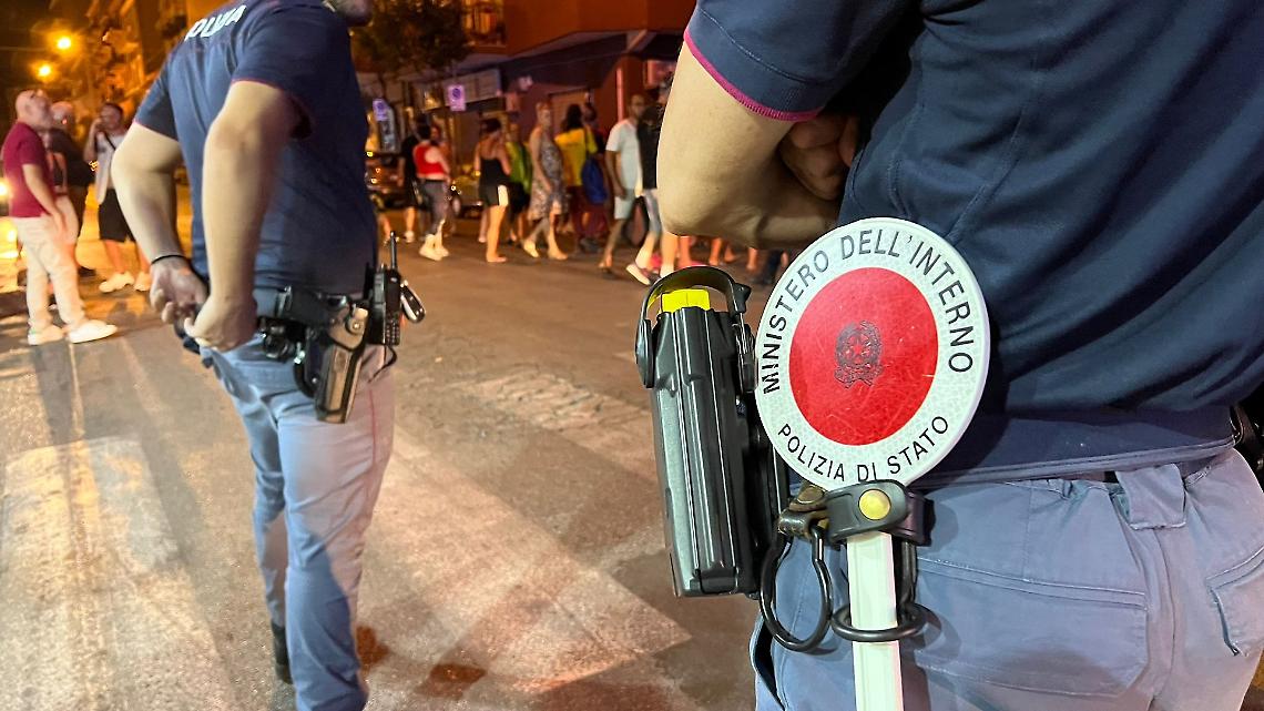 I controlli della Polizia a Taranto