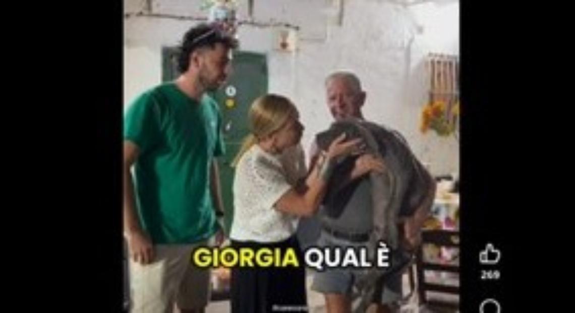 Giorgia Meloni in Puglia