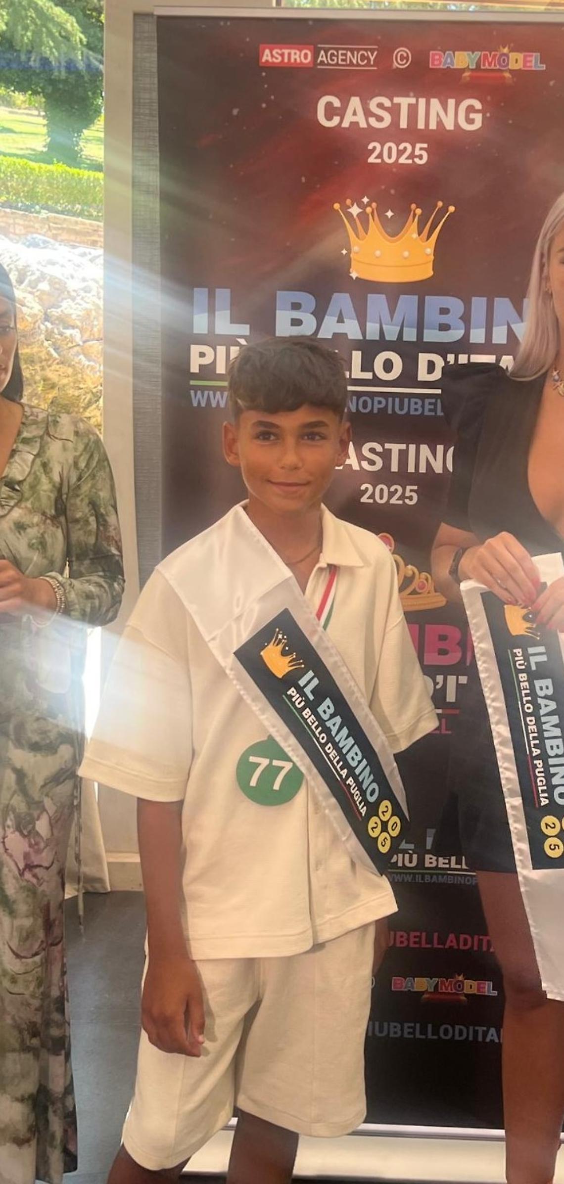 È Paolo il bambino più bello della Puglia