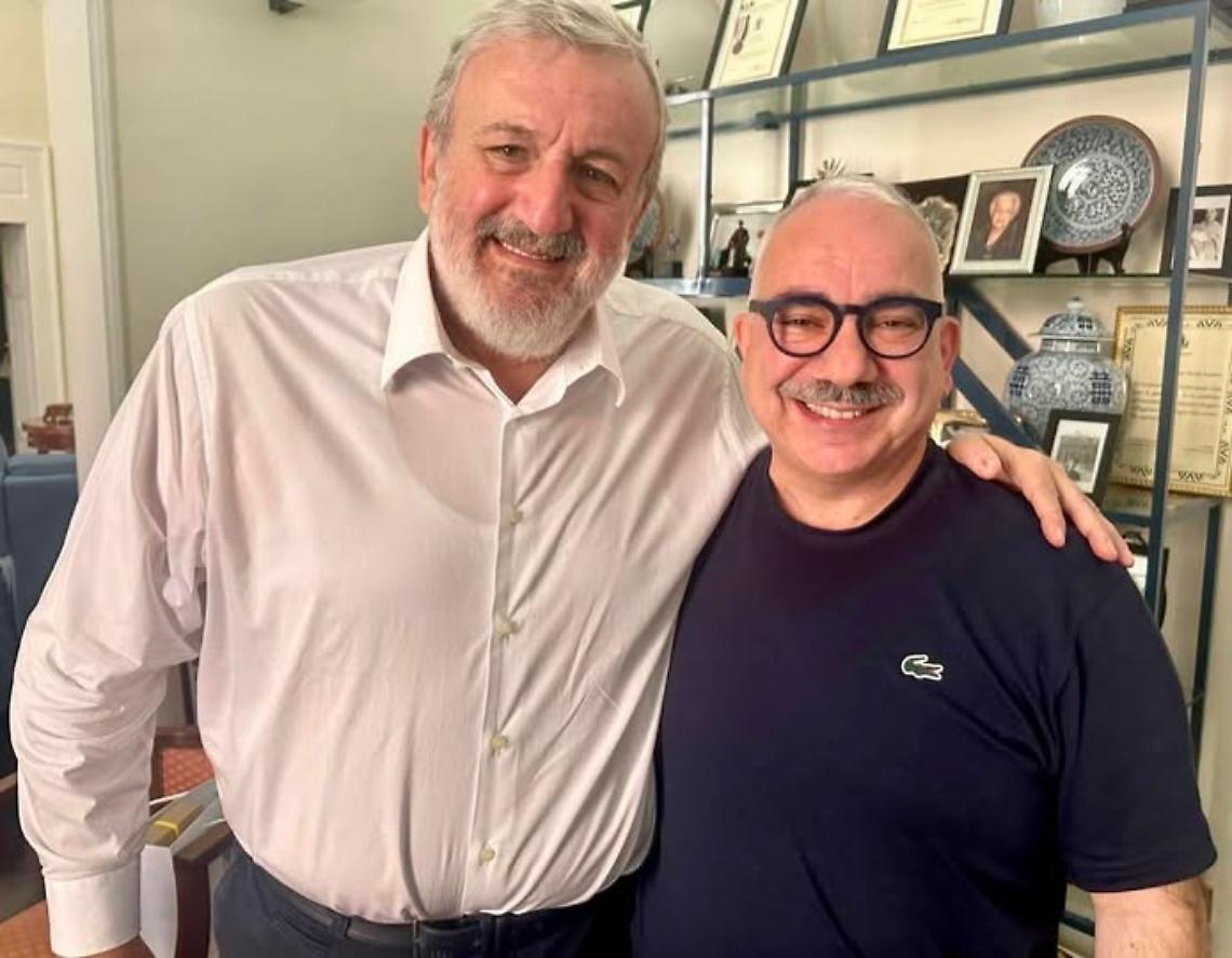 Michele Emiliano e Cosimo Borraccino