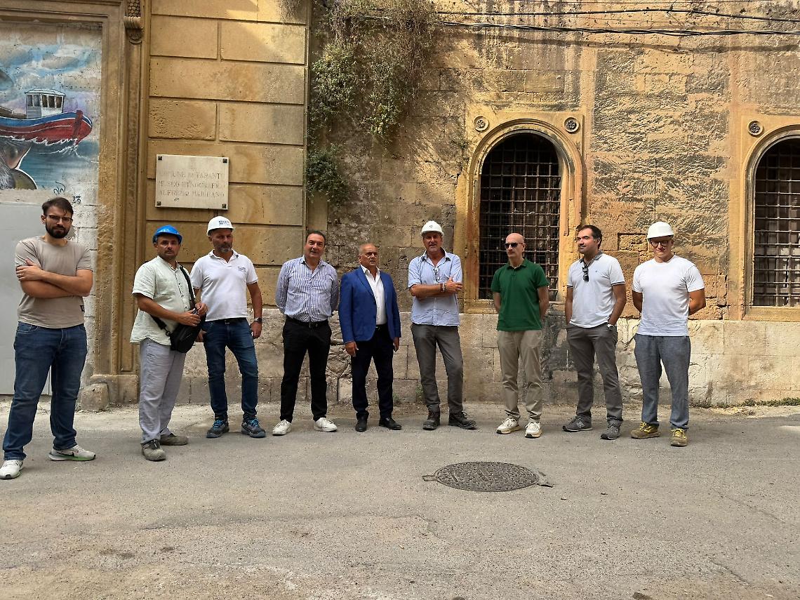 Consegna dei lavori di riqualificazione del “Palazzo D’Ayala Valva”