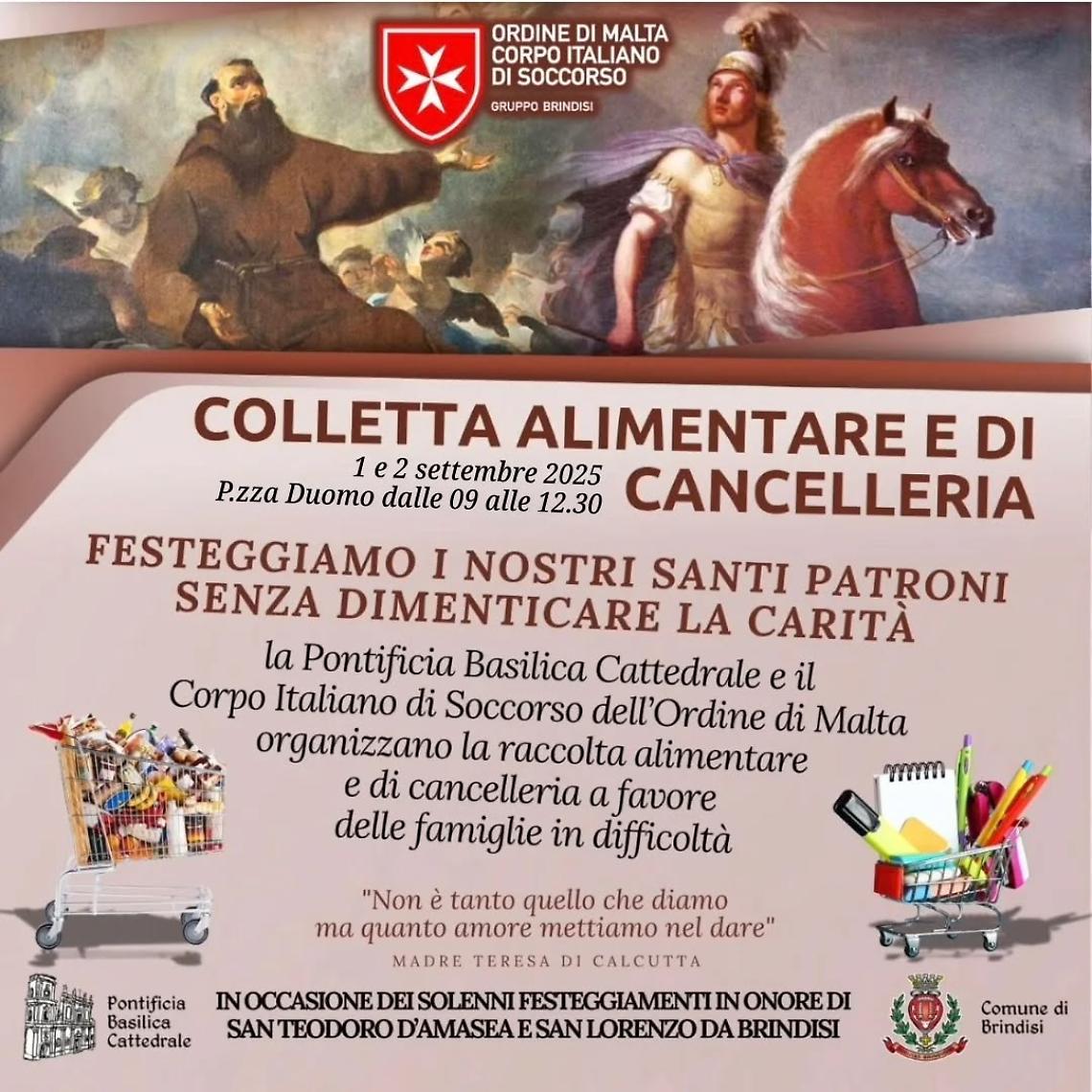 La colletta alimentare a Brindisi