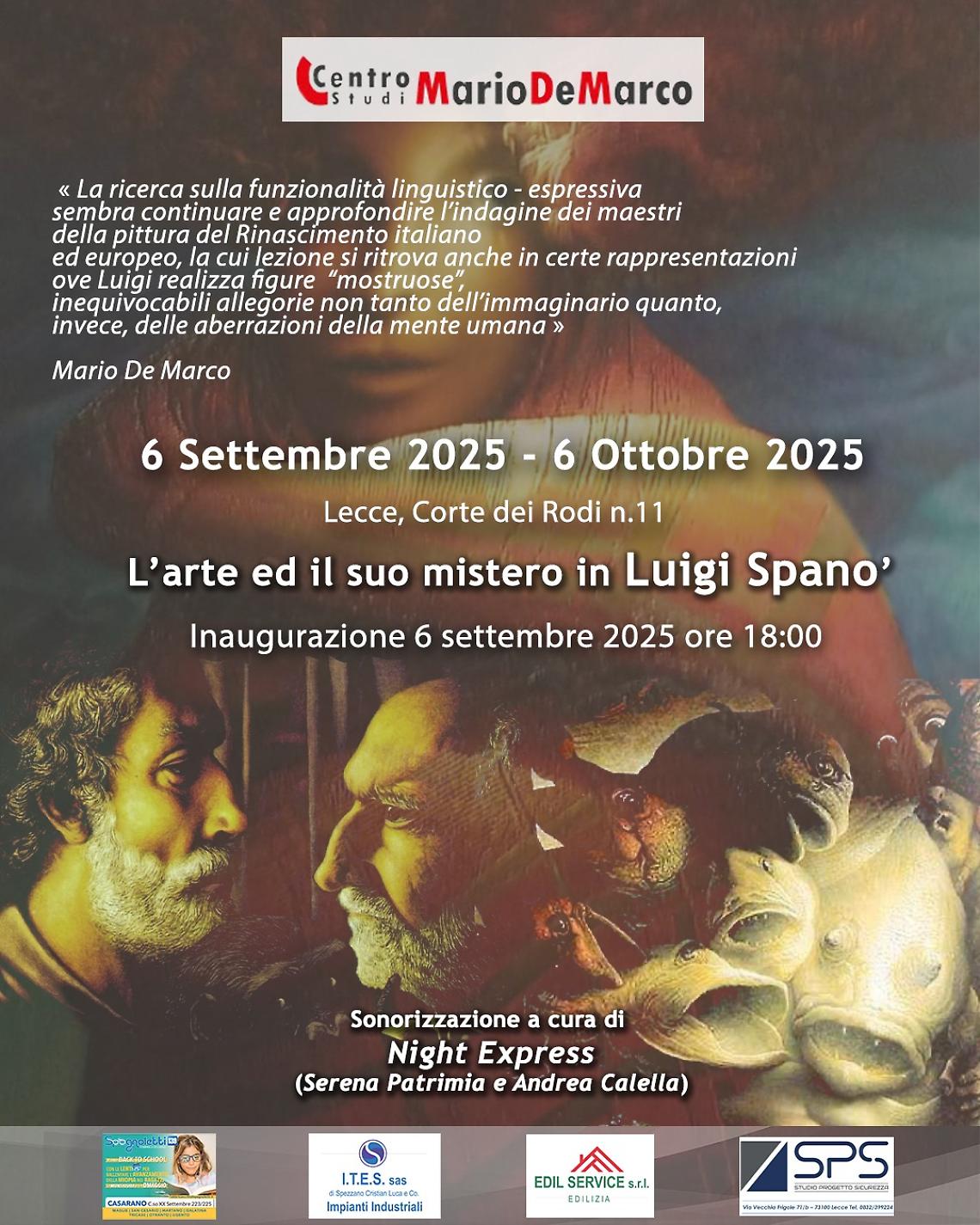 L'arte e il suo mistero in Luigi Spanò