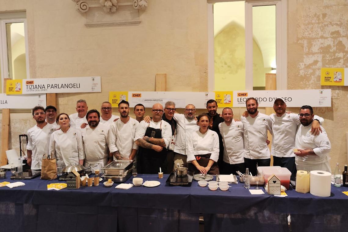 Gli chef del Buona Puglia Food Festival a Trani