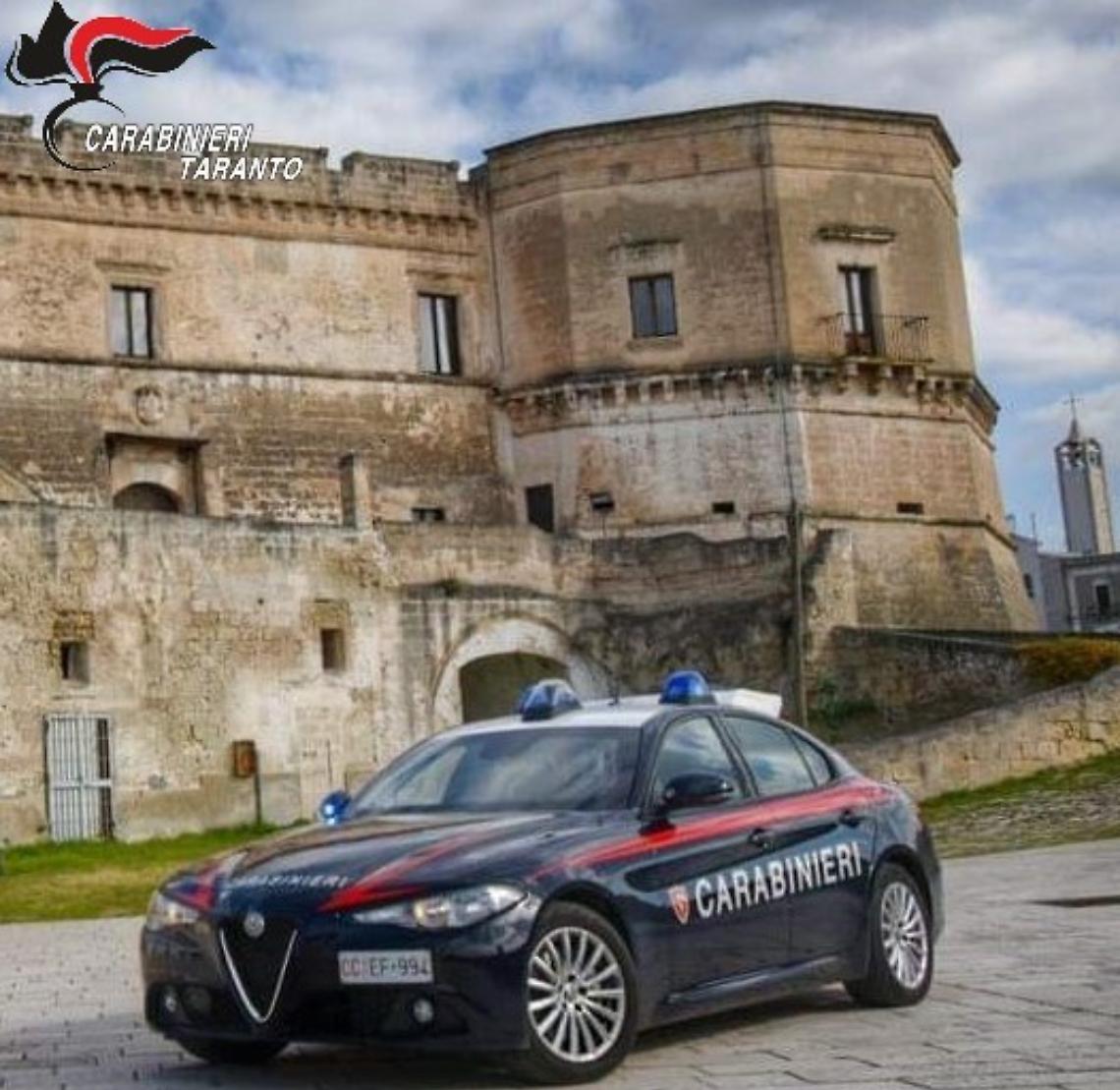 I carabinieri a Massafra