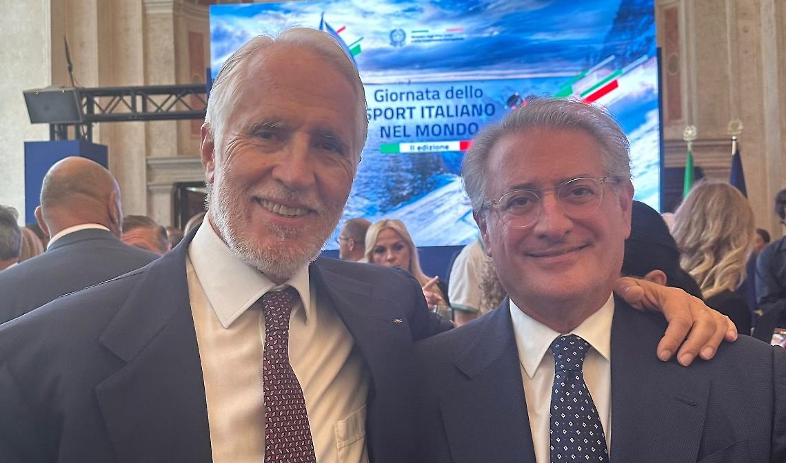 Giovanni Malagò e Massimo Ferrarese