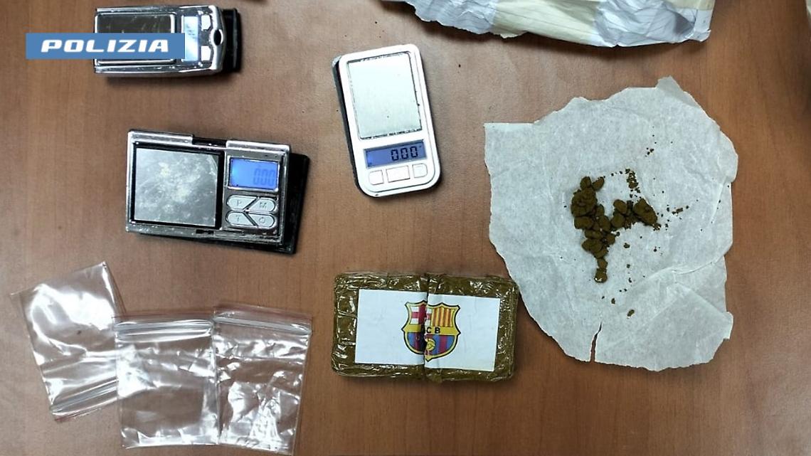 La droga sequestrata
