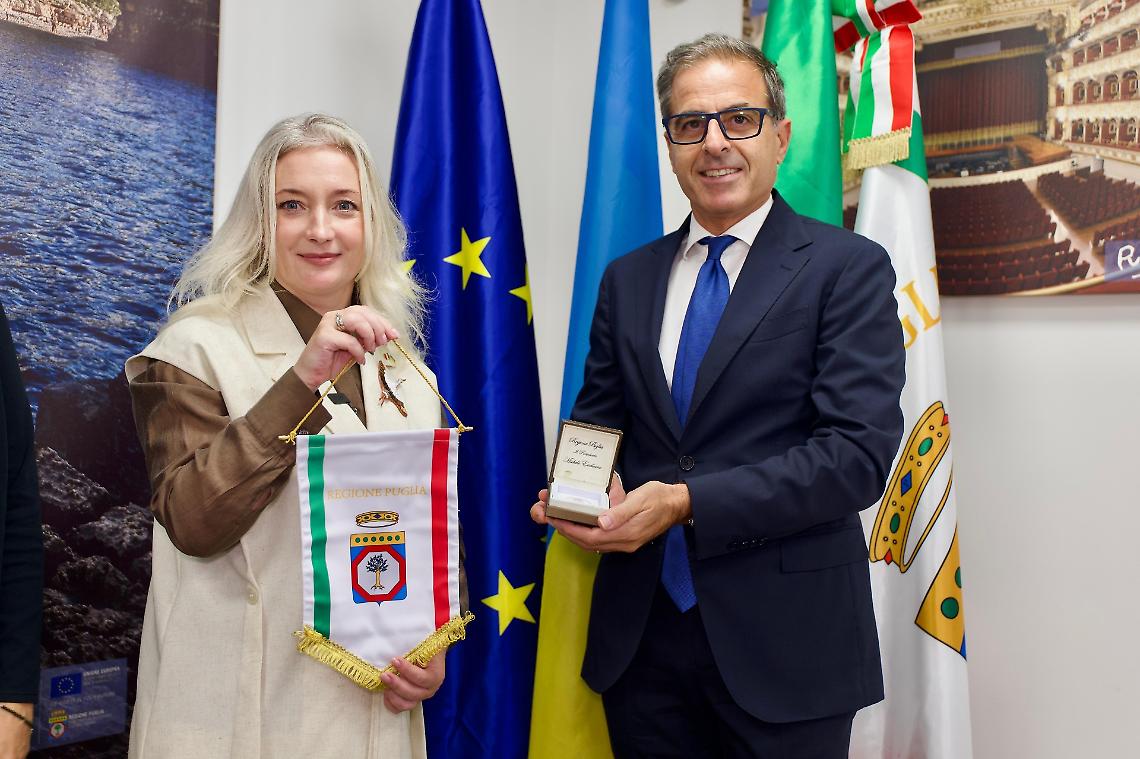 Visita della delegazione Ucraina della regione di Vinnytsia in Fiera del Levante