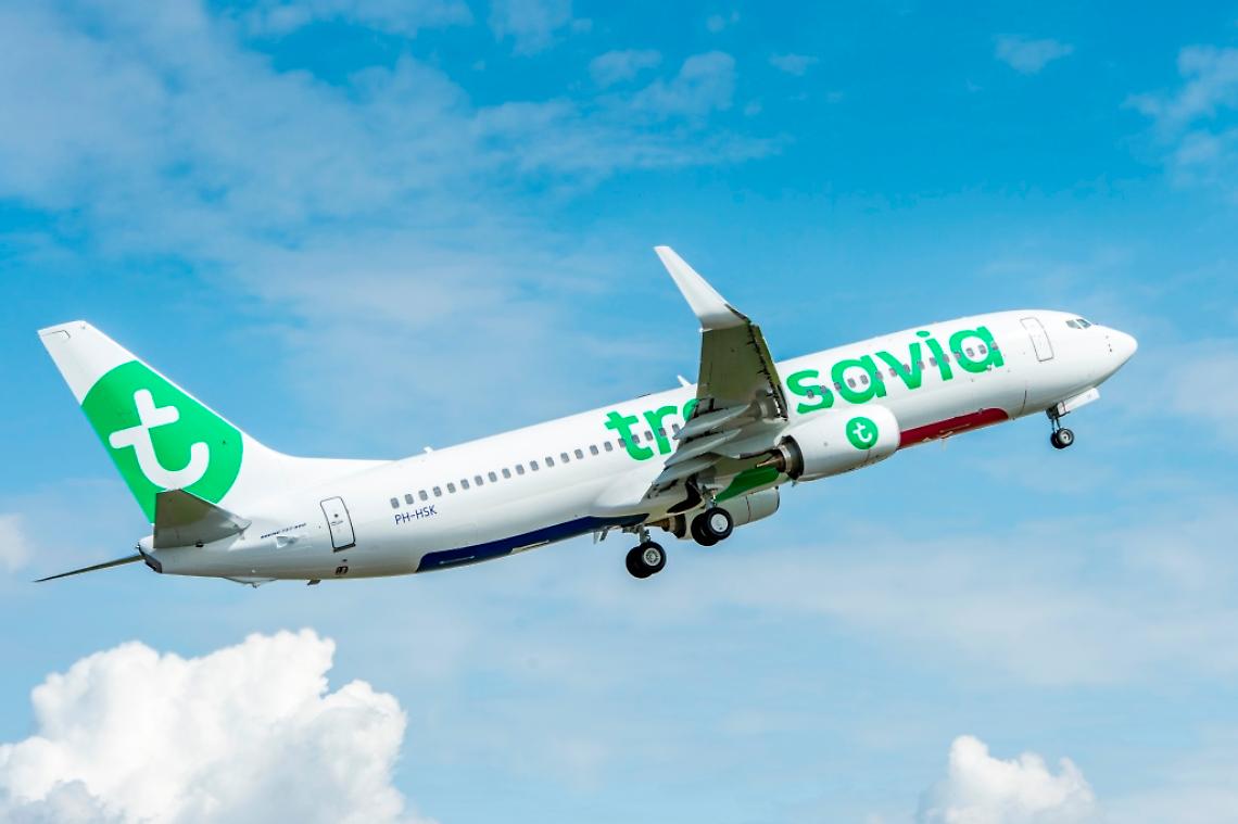 Un aereo della Transavia