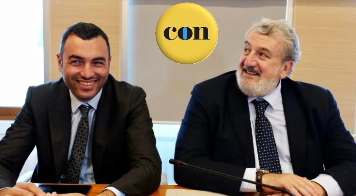 Alessandro Delli Noci e Michele Emiliano