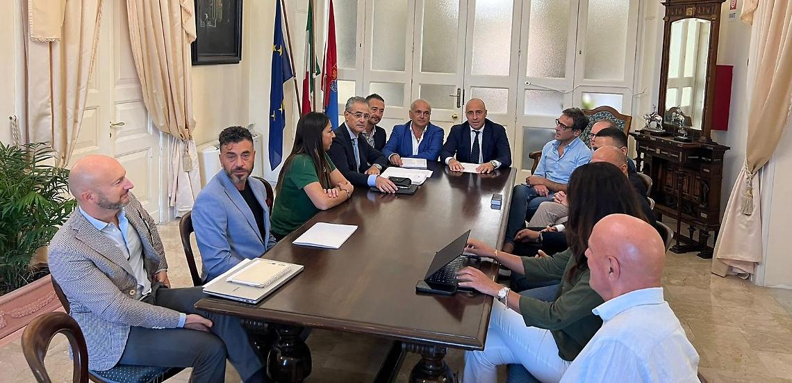 Il confronto tra il sindaco Bitetti e il responsabile CIS Dario Iaia