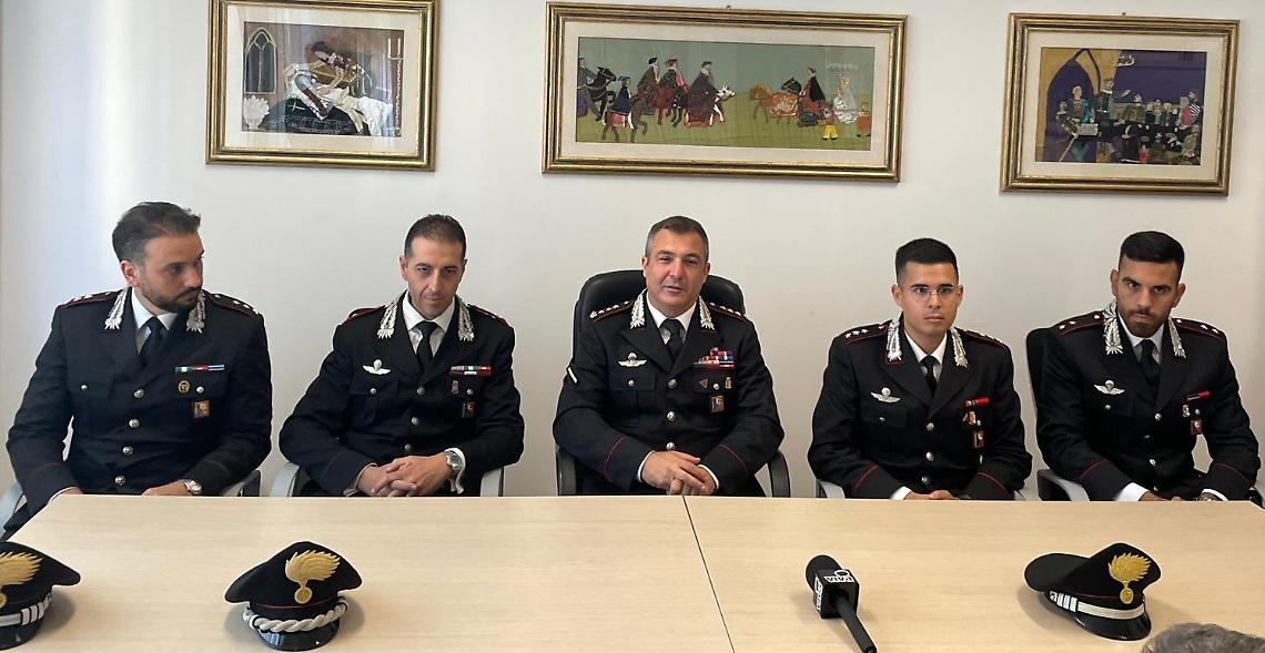 Nuovo assetto per i vertici dei carabinieri Bat: arrivano quattro ufficiali