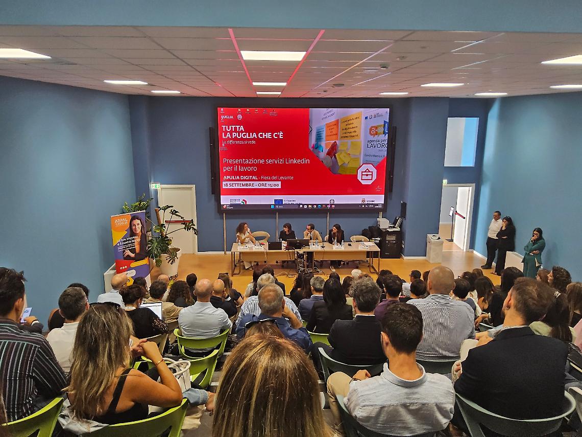 Arpal Puglia e LinkedIn insieme per trattenere i talenti