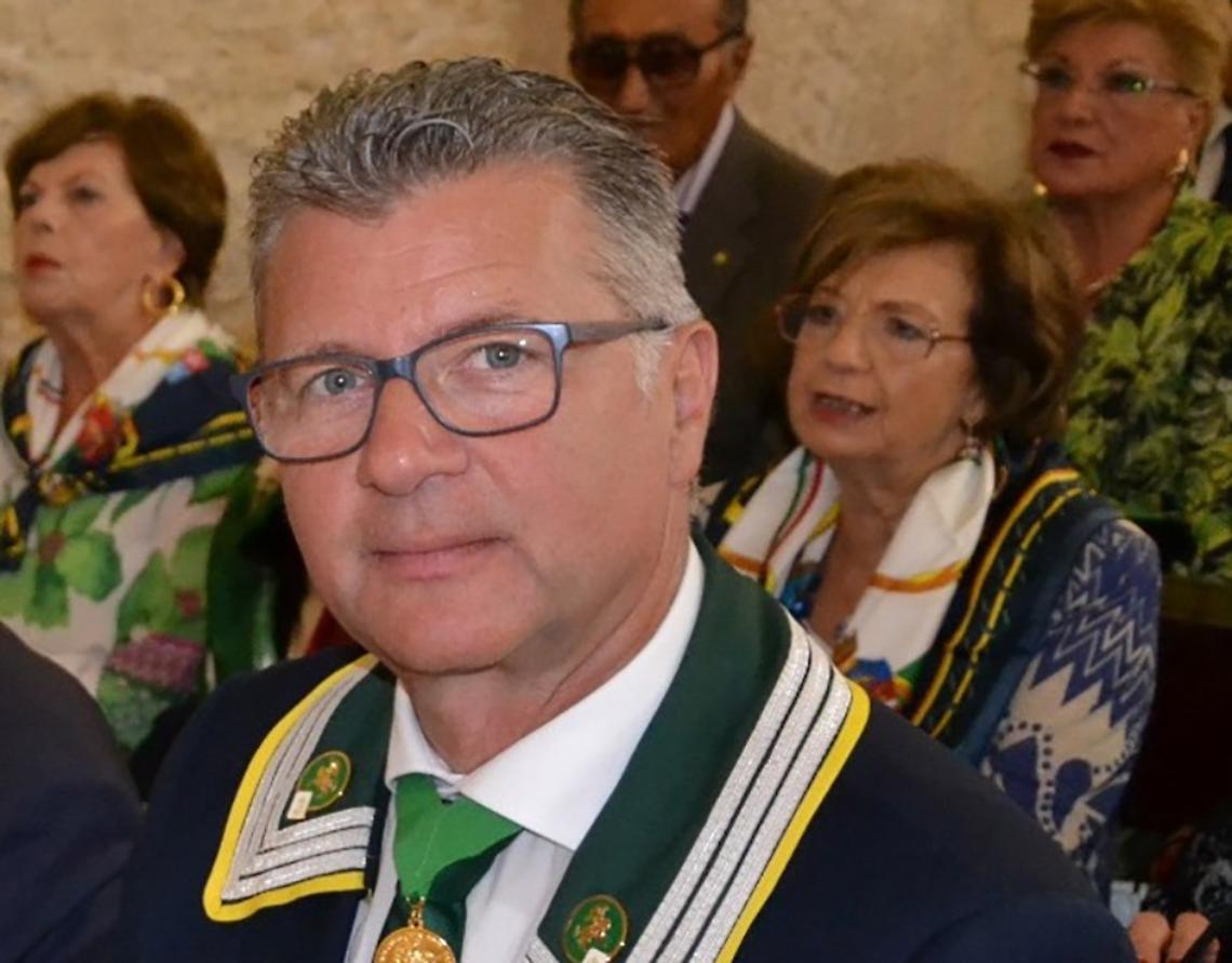 Presidente della Sezione di Puglia e Basilicata, 1° Lgt "r" Vincenzo Cav. Palazzo