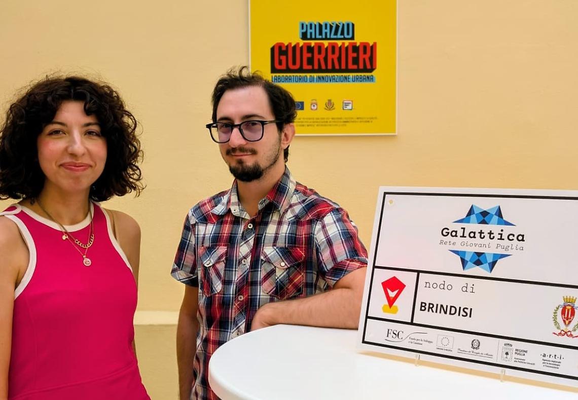 Due giovani brindisini iniziano il Servizio Civile Regionale a Palazzo Guerrieri