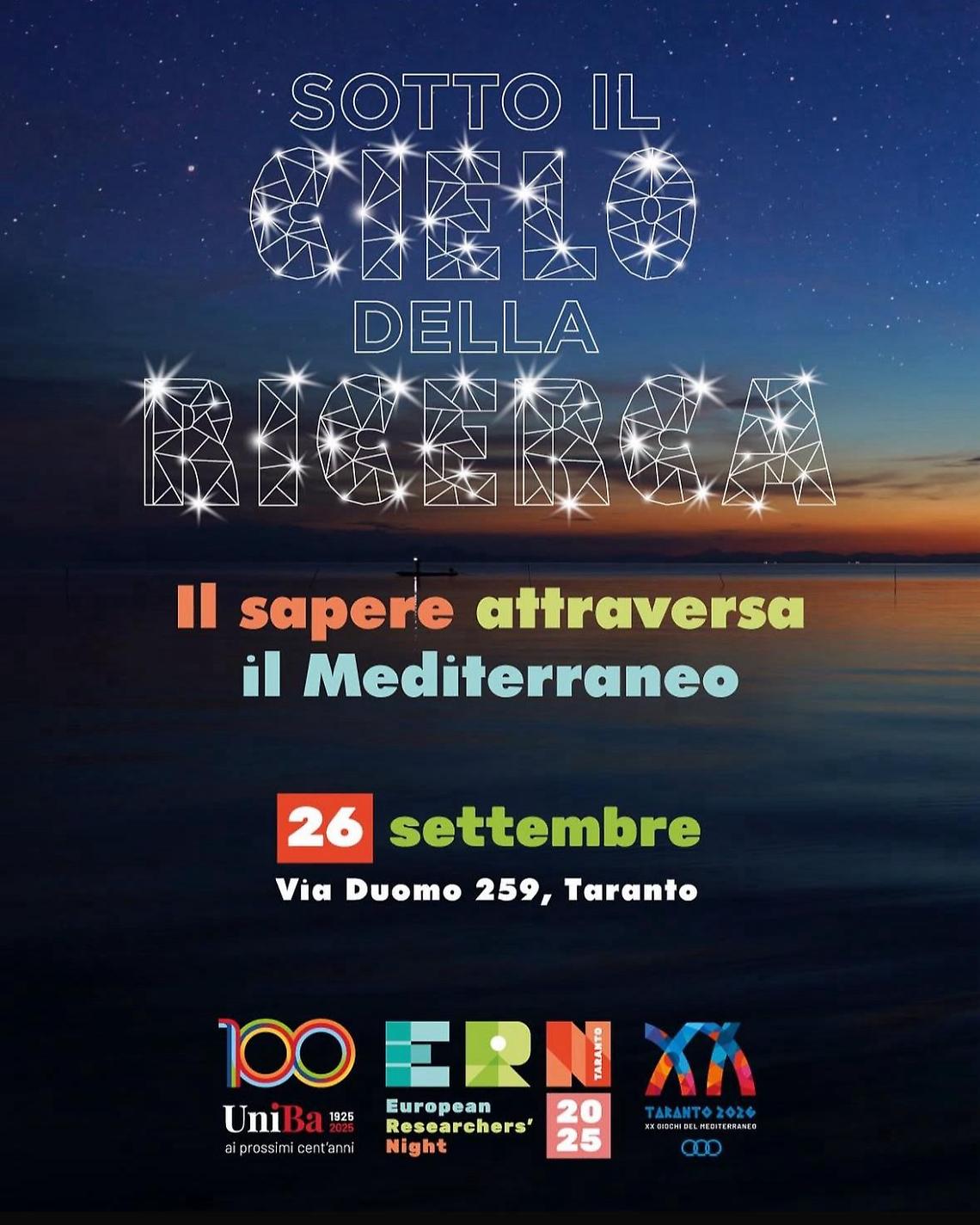 Asl Taranto alla Notte Europea dei Ricercatori