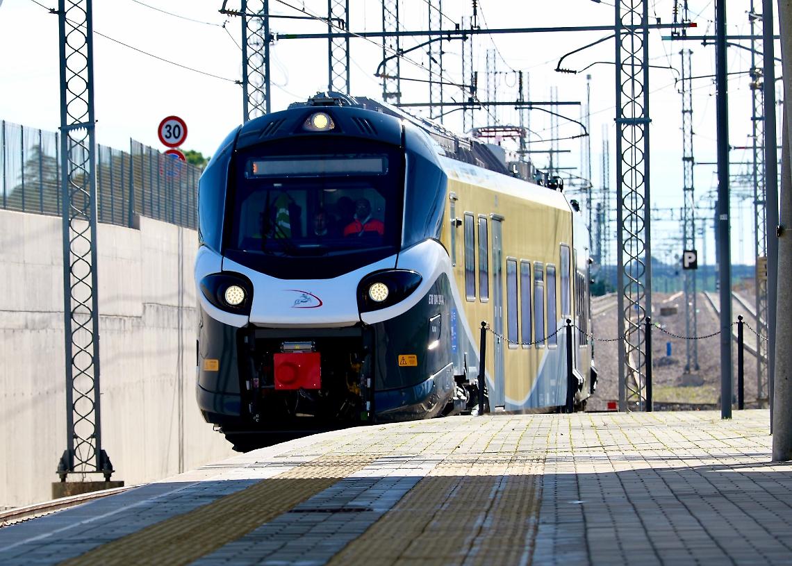 Un treno della Ferrotramviaria