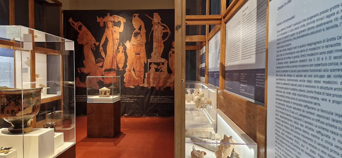 Allestimento "Archè" al Museo Archeologico Nazionale di Taranto