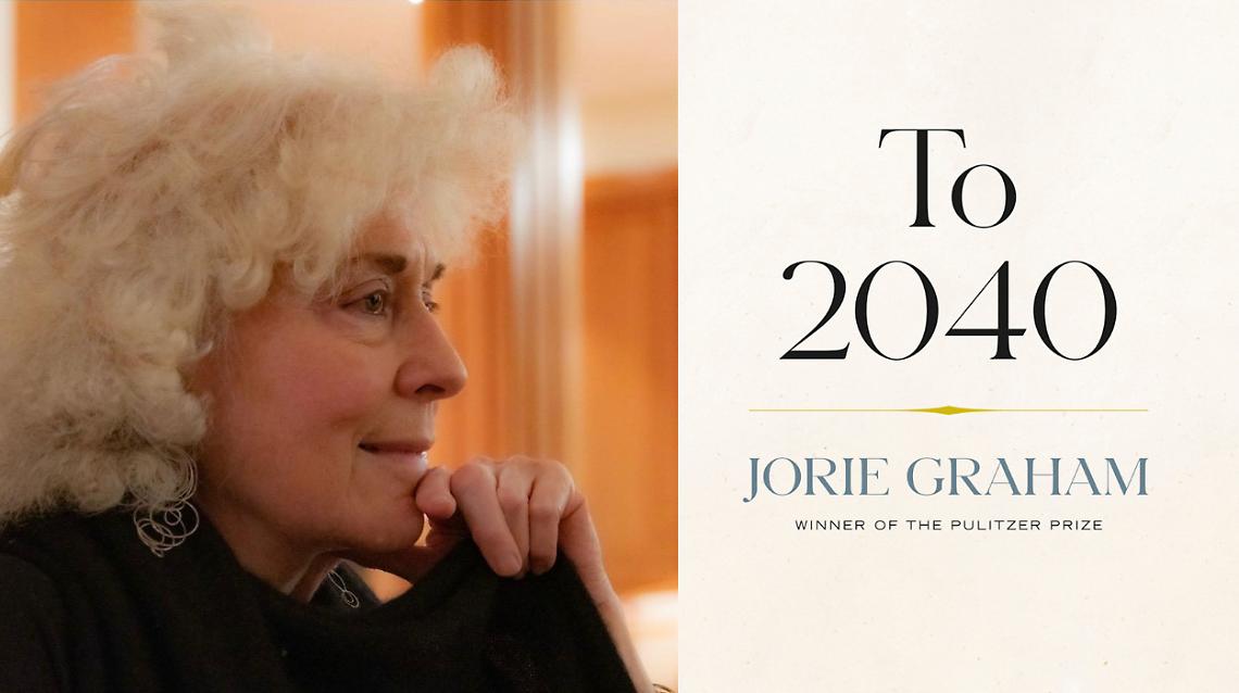 La poetessa statunitense, Jorie Graham, 