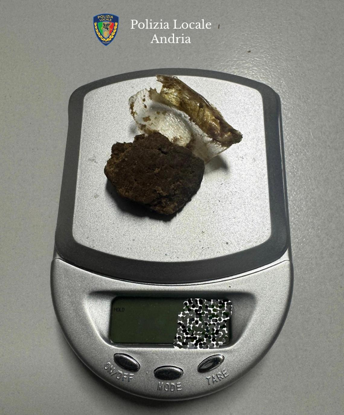 La droga sequestrata