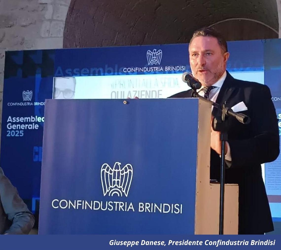 Giuseppe Danese, Presidente Confindustria Brindisi