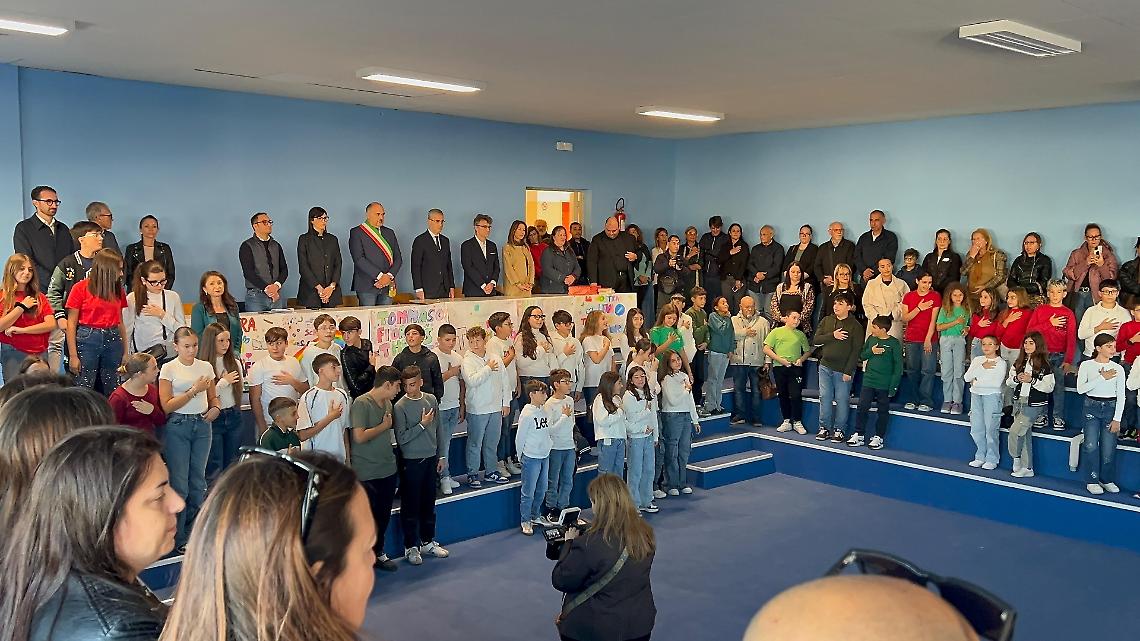 Inaugurata la scuola media “Tommaso Fiore” a Sava