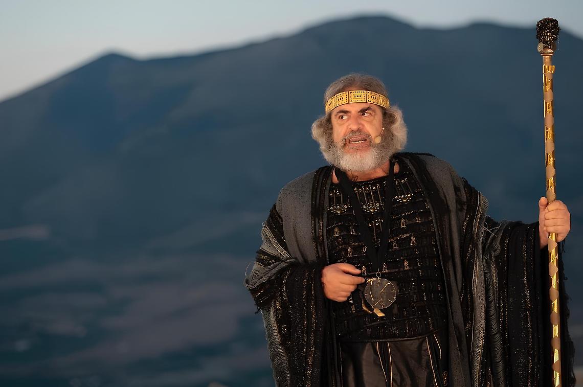 L'attore Massimo Cimaglia, direttore artistico del "Taras Teatro Festival"