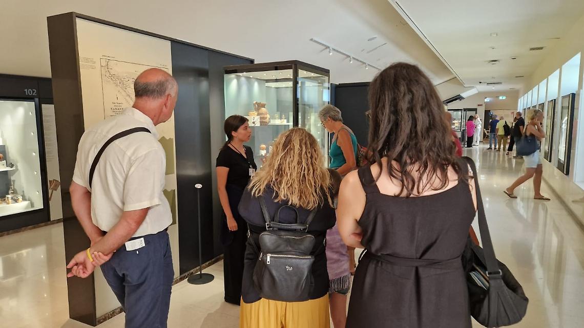 Visitatori al MarTa di Taranto