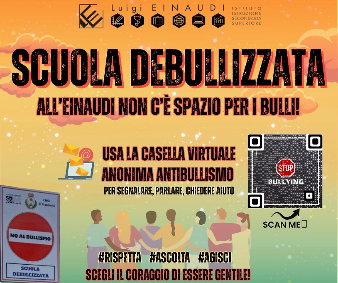 La Casella virtuale anonima antibullismo dell'Istituto di Istruzione Superiore "Luigi Einaudi" di Manduria