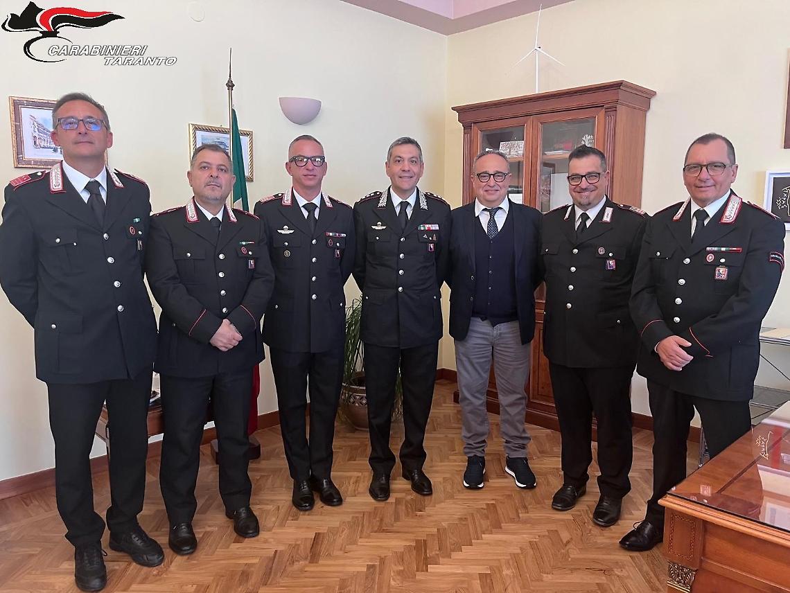 Promozioni nell’Arma dei Carabinieri di Taranto
