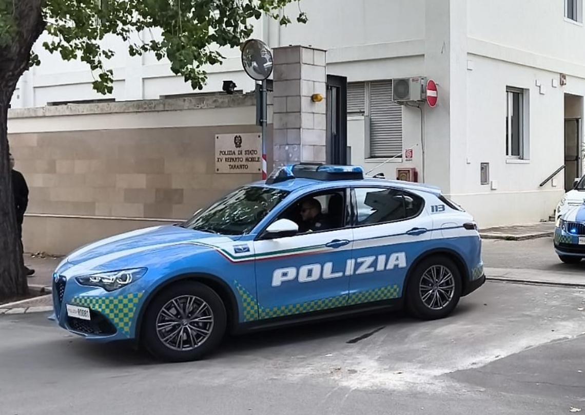 La Polizia stradale di Taranto
