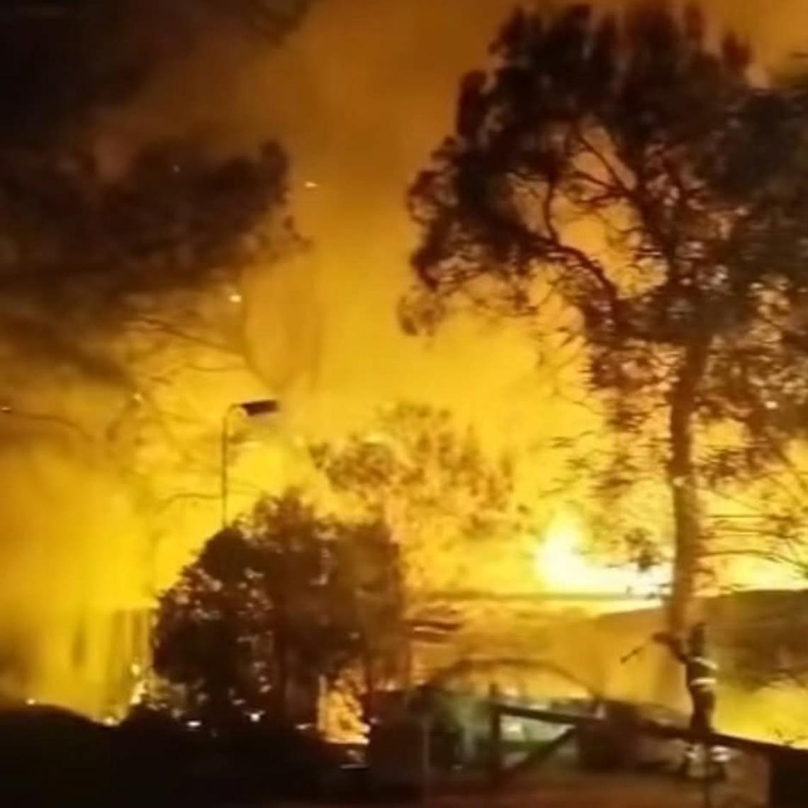 Incendio a Palagiano