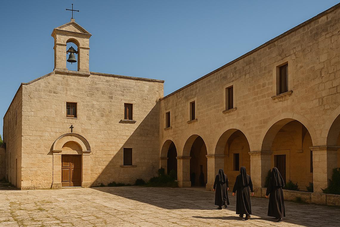 Un convento del Sud Italia - archivio