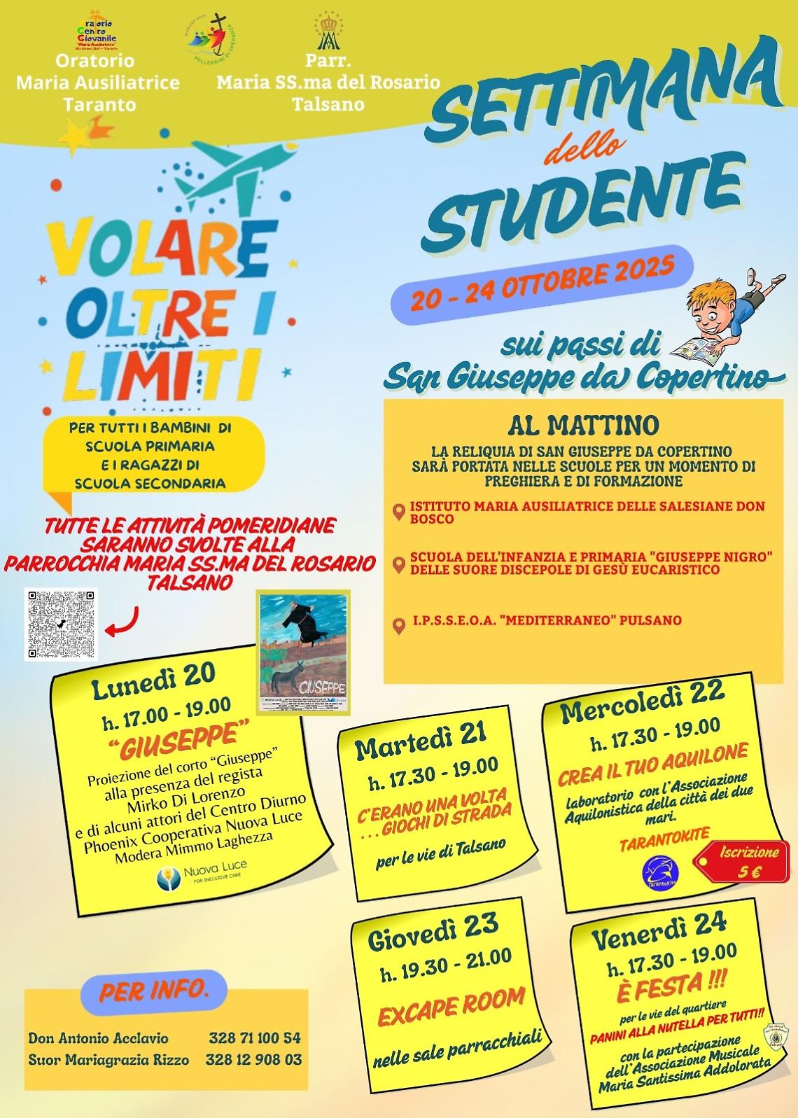 La settimana dello studente