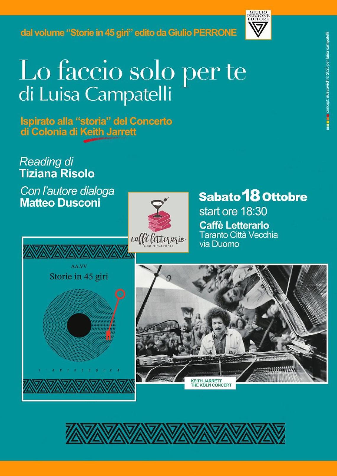 La locandina dell'evento