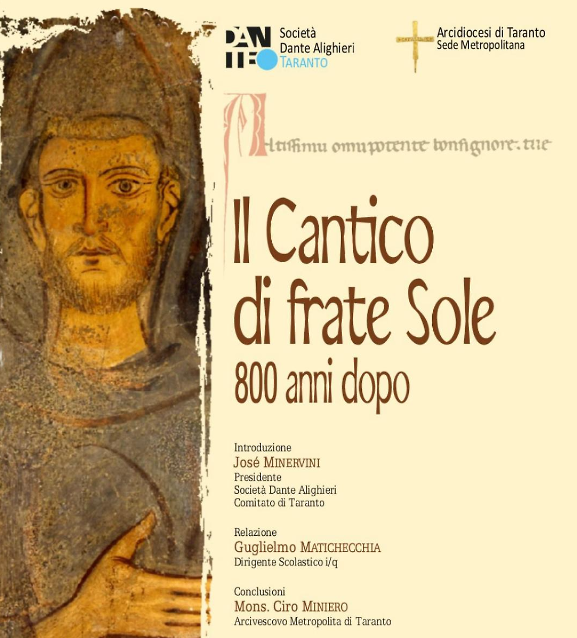 La locandina dell'evento