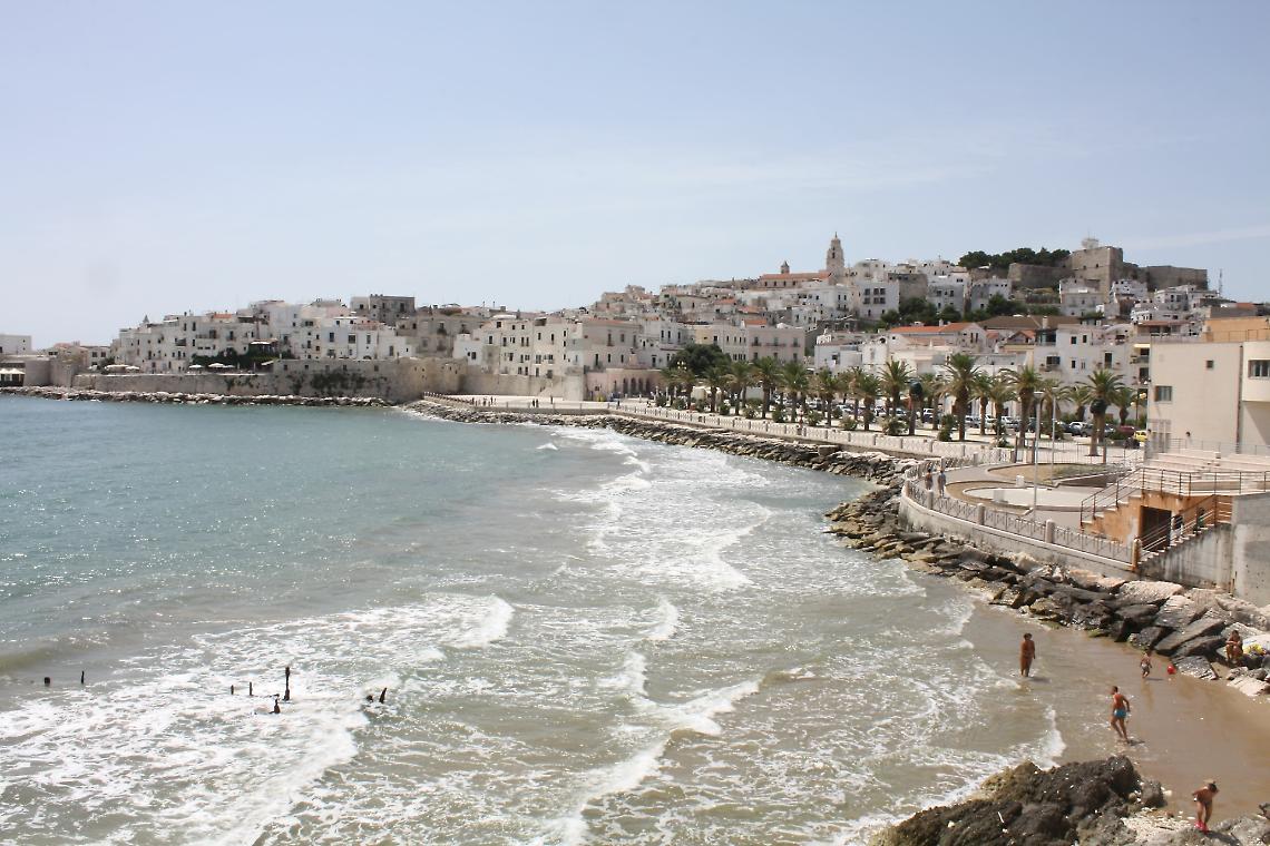 Una veduta di Vieste